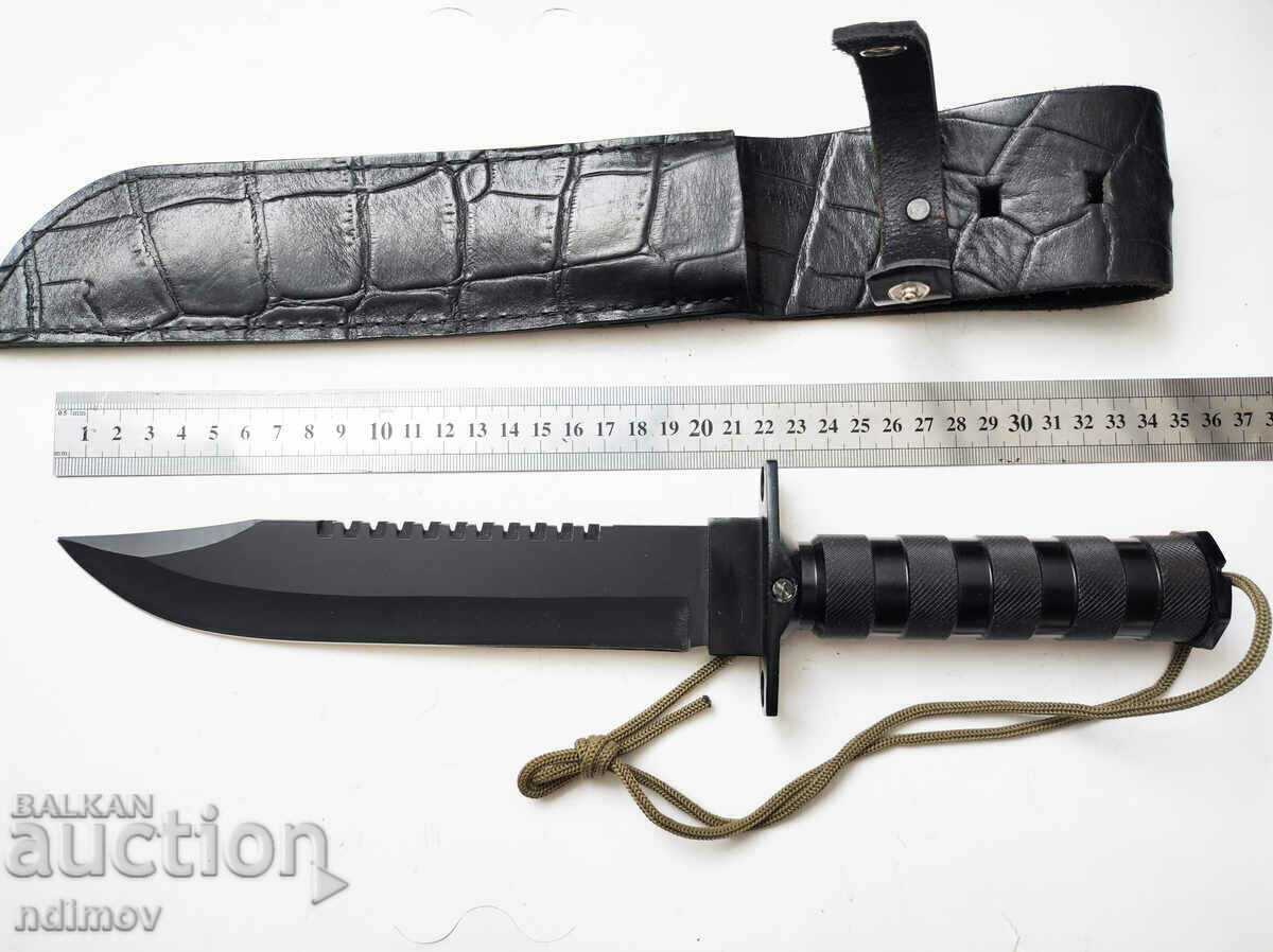 35 cm Large survival knife Metal handle with price 65.00 BGN | € 33.23
