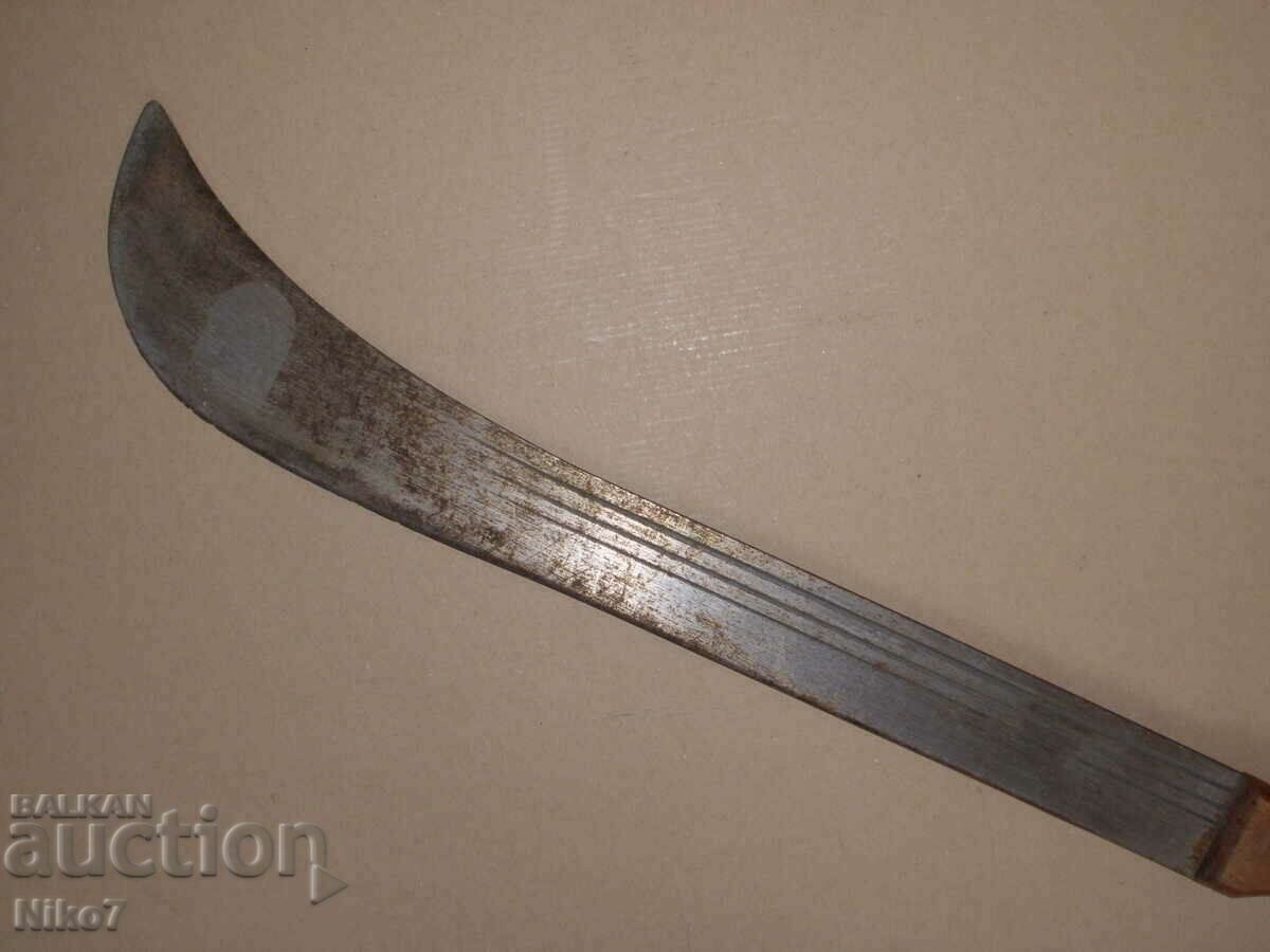 Delivery of Old, large, English machete - "MACHETE, Martindale". Delivery of Old, large, English machete - "MACHETE, Martindale".