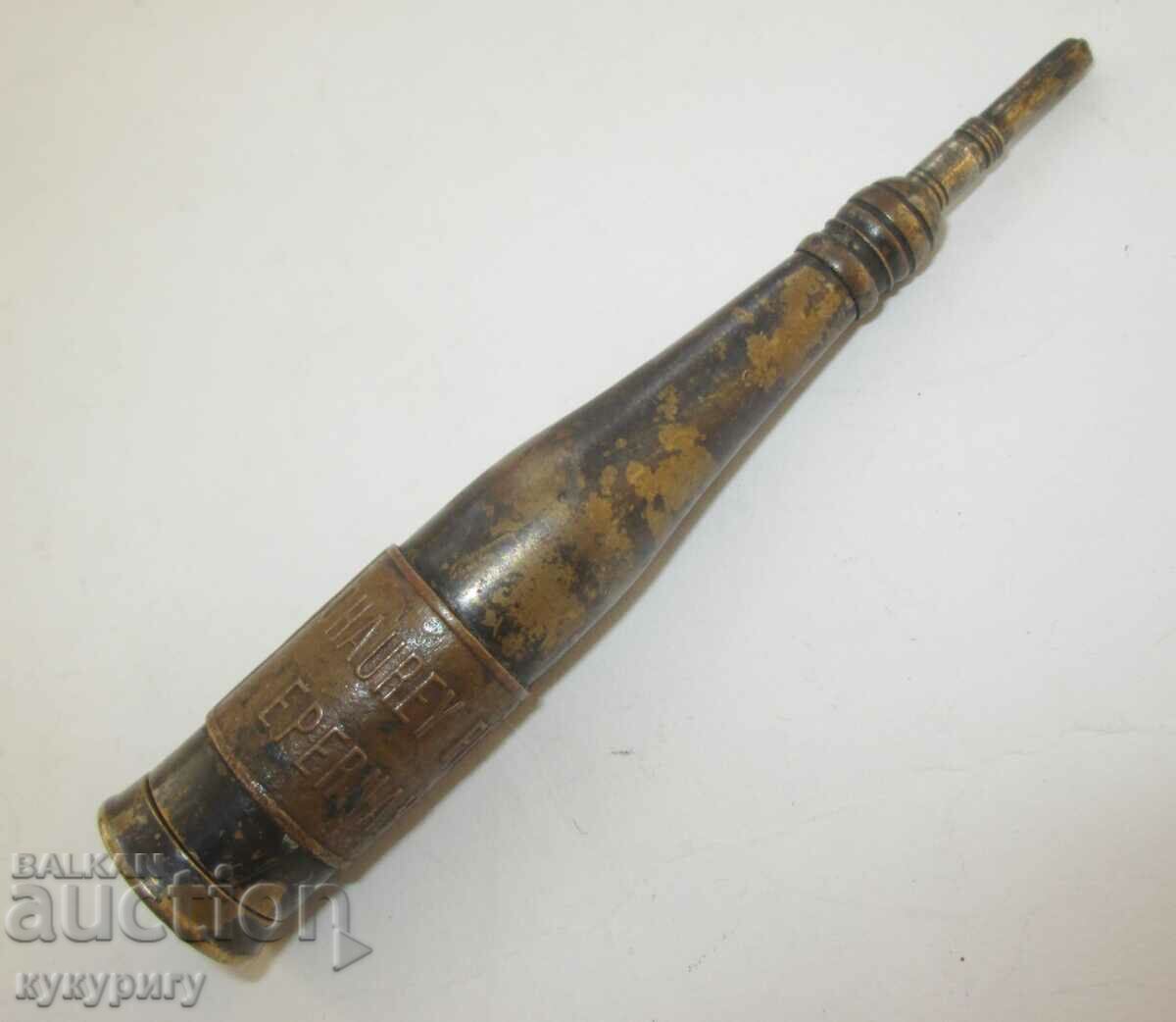 Old mini pencil in the shape of a champagne bottle with price 40.00 BGN | € 20.45