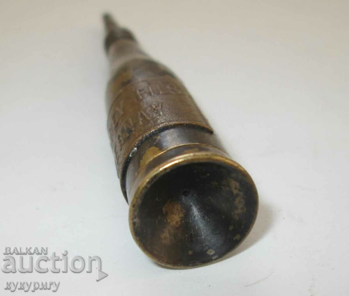Old mini pencil in the shape of a champagne bottle - 5
