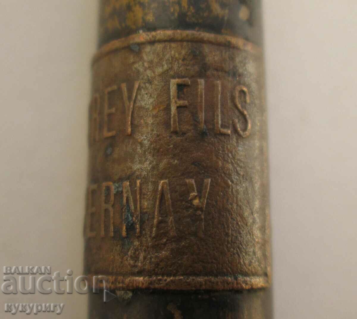 Old mini pencil in the shape of a champagne bottle - 6