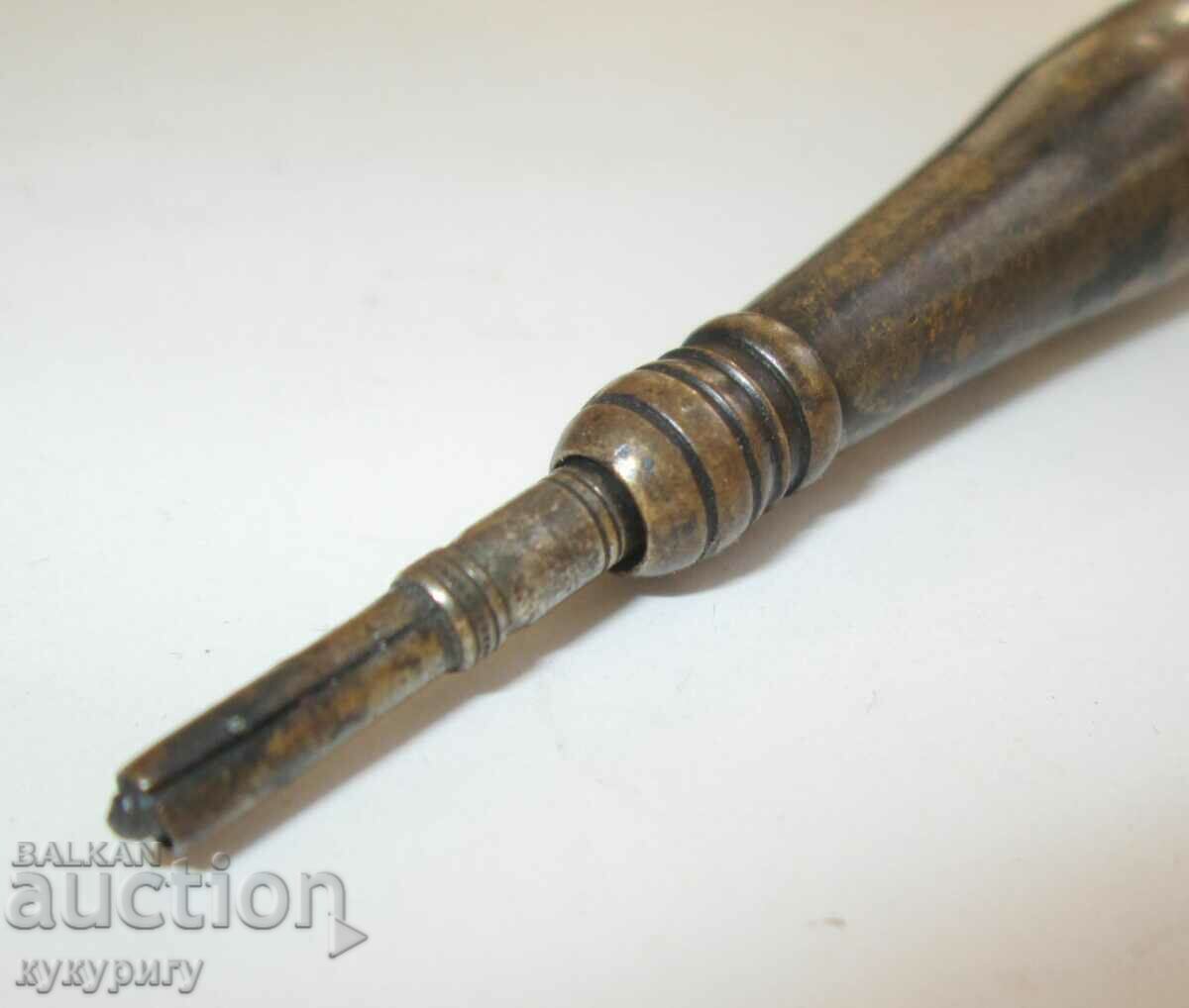 Old mini pencil in the shape of a champagne bottle - 7