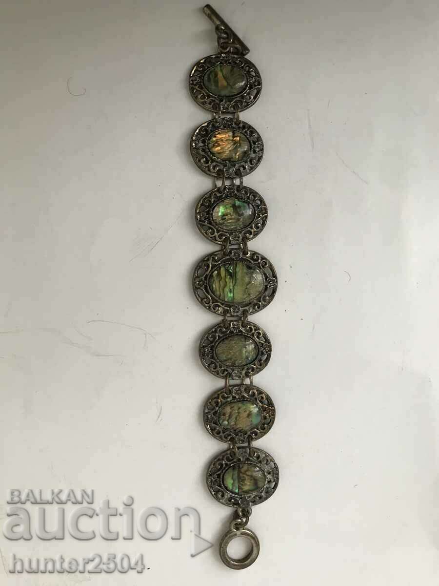 Bratara sidef colorat 18 cm