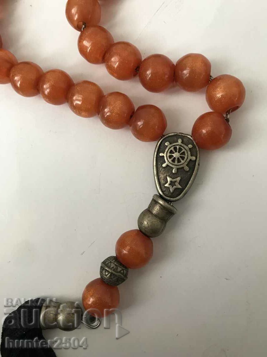 Ροζάριο αχάτη -80 cm, 37 χάντρες με τιμή € 22.95 | 44.89 BGN