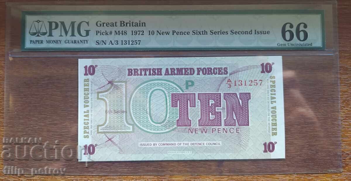 Licitație PMG 66 - Marea Britanie/Forțele Armate Britanice 1972 Licitație PMG 66 - Marea Britanie/Forțele Armate Britanice 1972