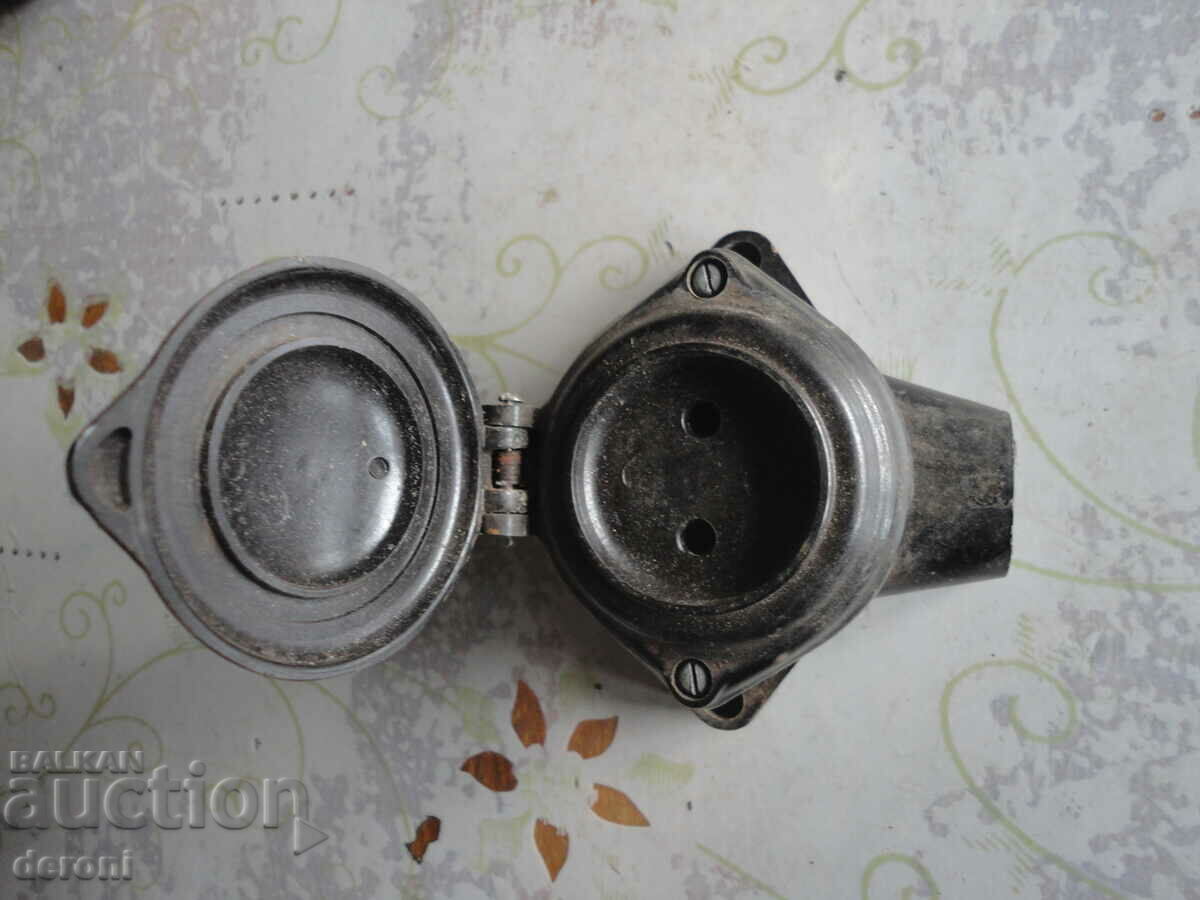 Auction German army bakelite socket Auction German army bakelite socket