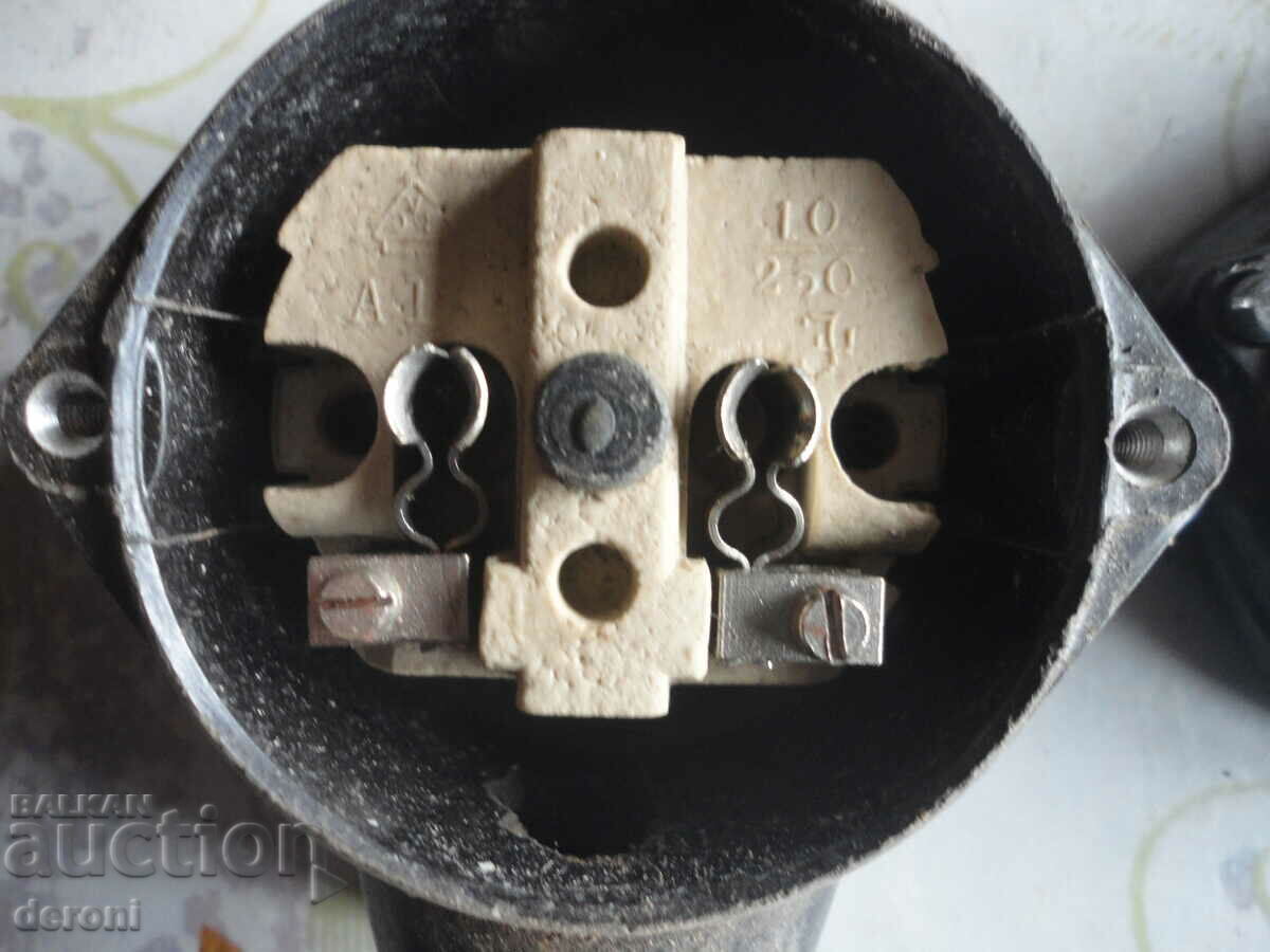 German army bakelite socket - 6 German army bakelite socket - 6