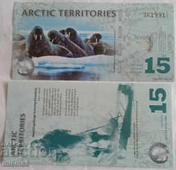 MI6MA6 - Teritoriile Arctice 15 USD