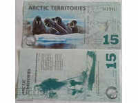 MI6MA6 - Арктически територии 15 долара
