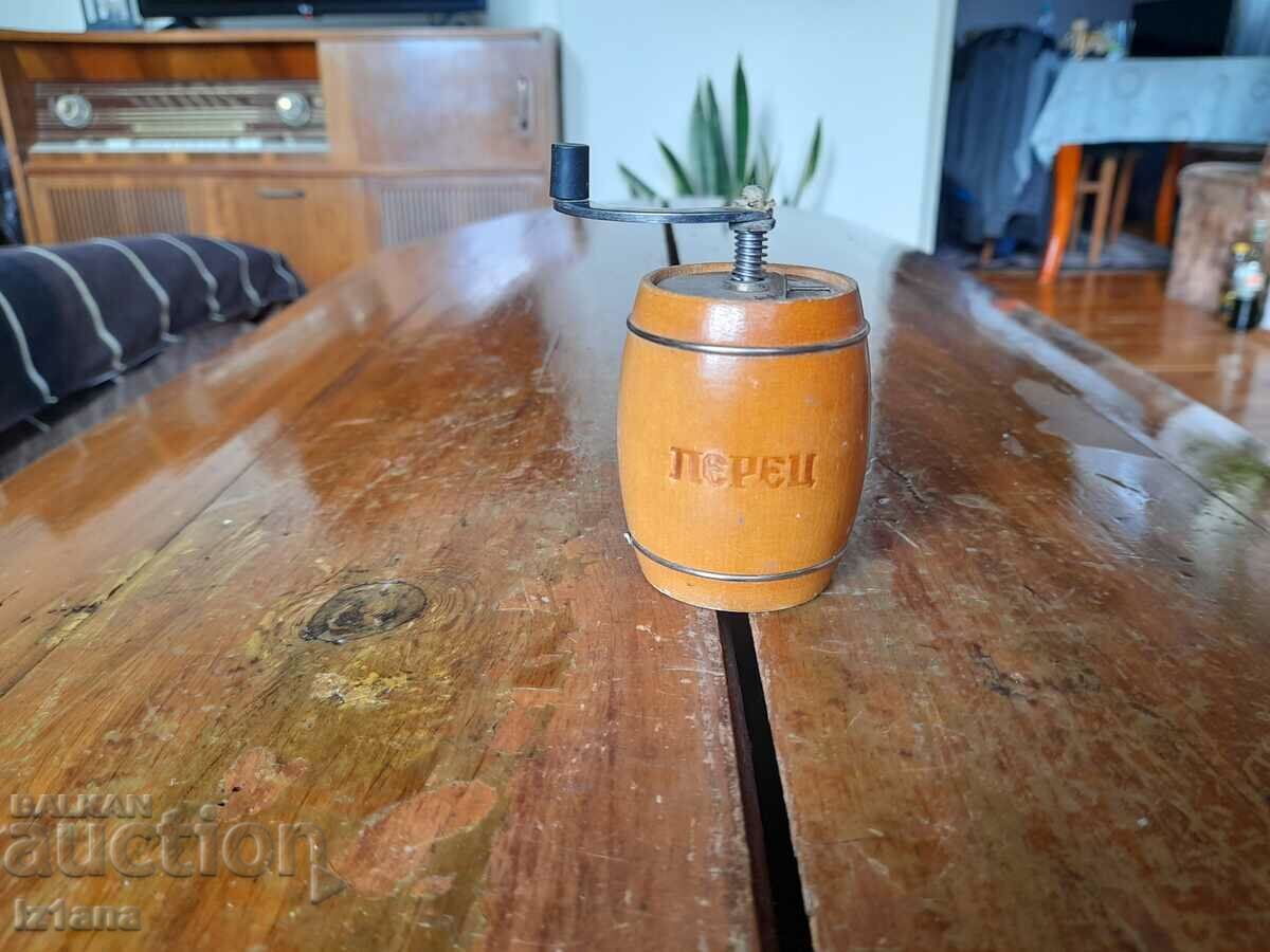 Old grinder, pepper mill Old grinder, pepper mill