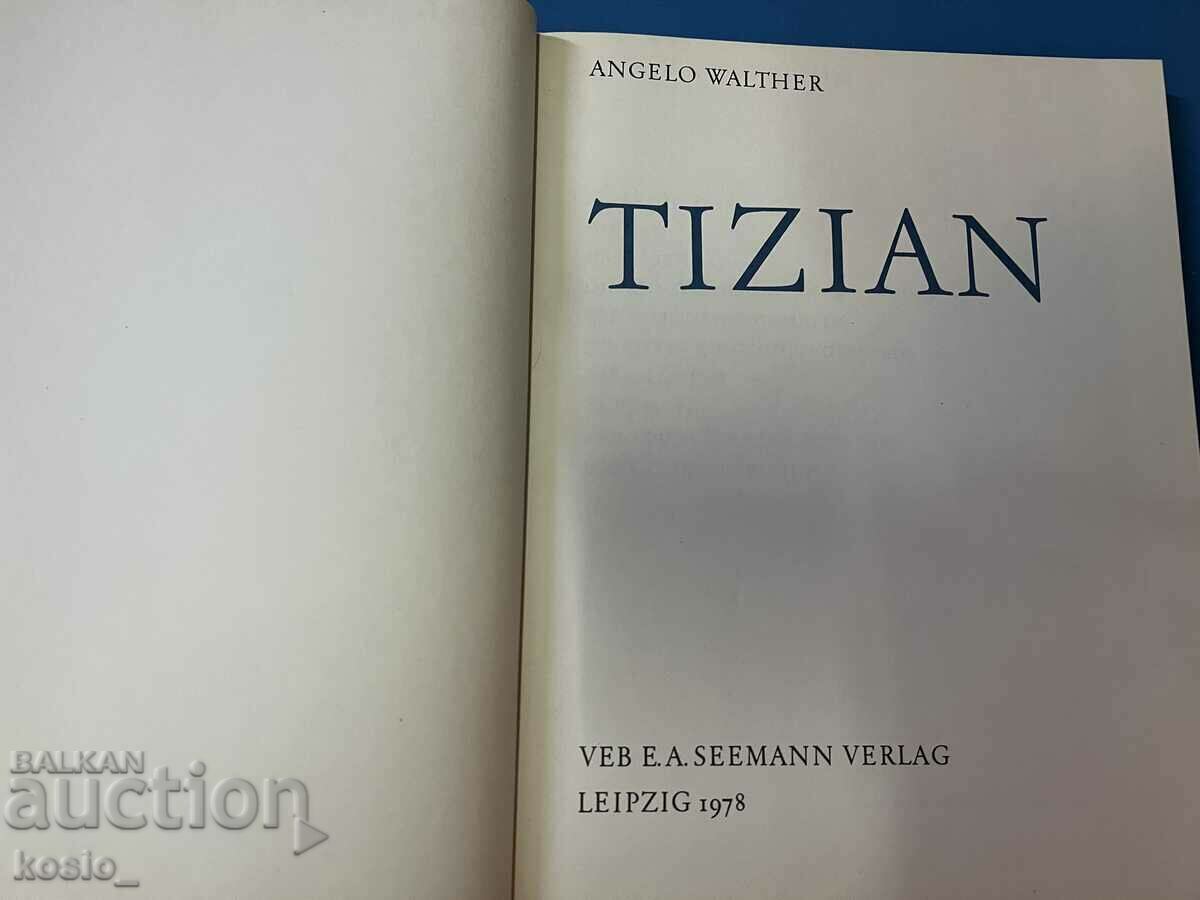 Auction  Luxury album book Titian