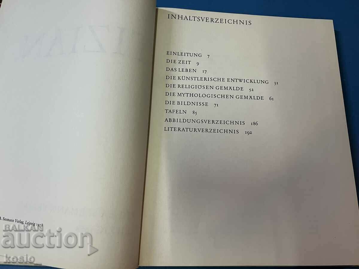 Delivery of Luxury album book Titian