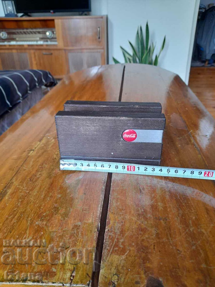 Auction Coca Cola napkin holder, Coca Cola Auction Coca Cola napkin holder, Coca Cola