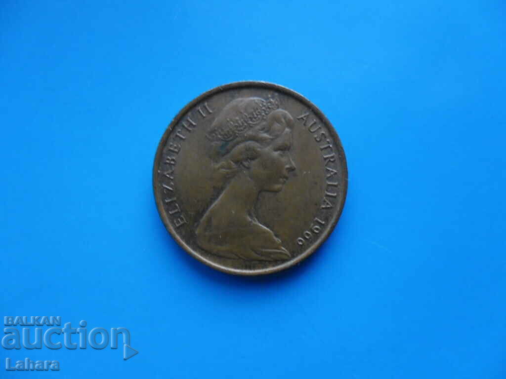 2 cents 1966 Australia with price 0.90 BGN | € 0.46 2 cents 1966 Australia with price 0.90 BGN | € 0.46