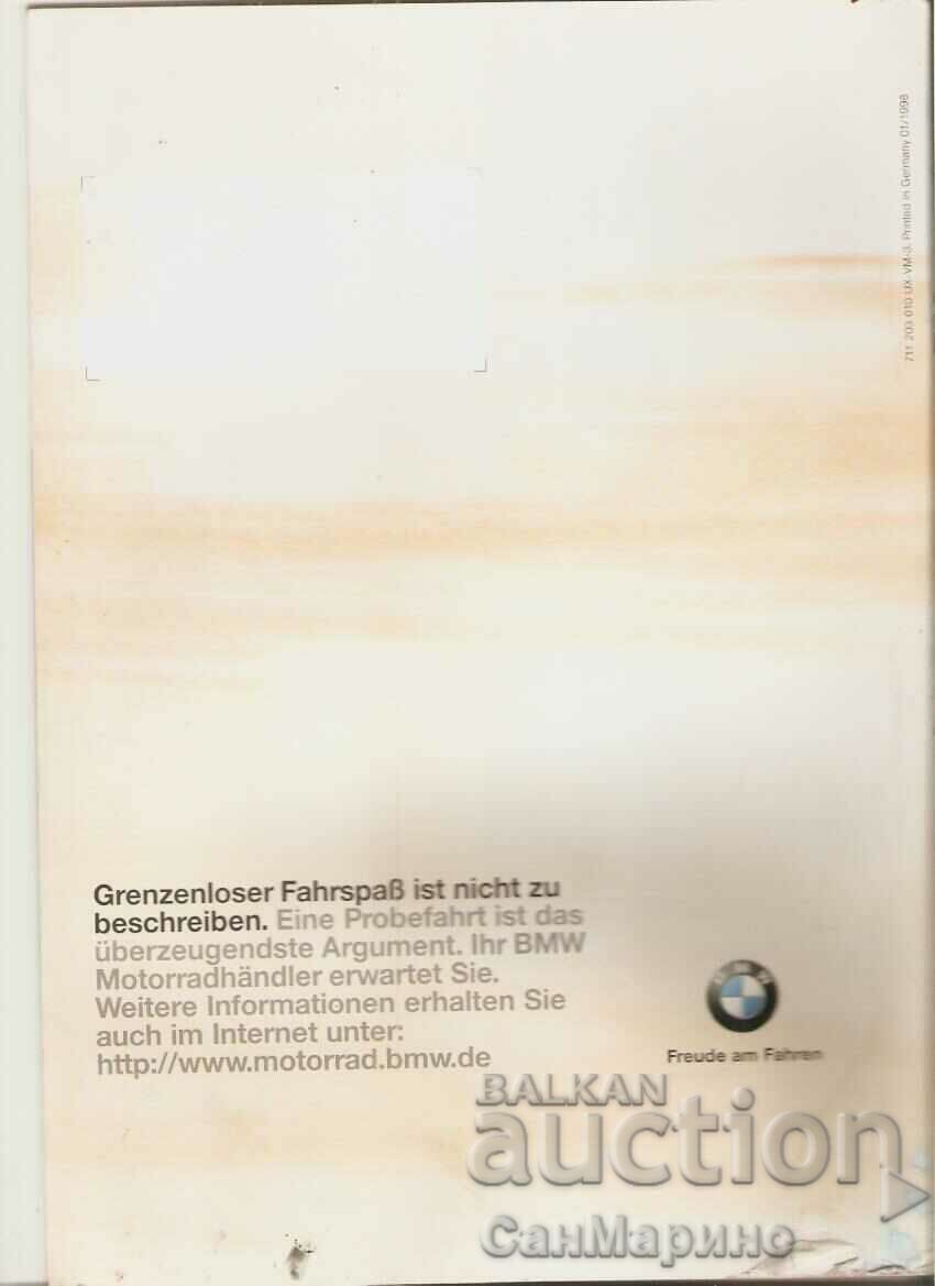 Prospectus BMW motorcycles R series with price 2.00 BGN | € 1.02 Prospectus BMW motorcycles R series with price 2.00 BGN | € 1.02