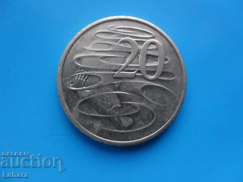 20 цента 2004 г. Австралия