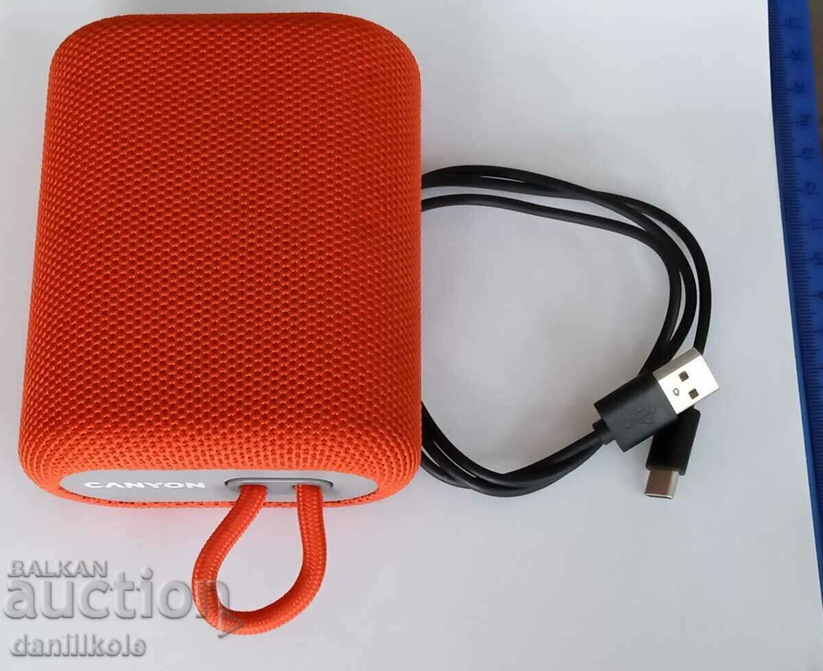 *$*Y*$* CANYON USB PORTABLE SPEAKER - LIKE NEW *$*Y*$* - 6 *$*Y*$* CANYON USB PORTABLE SPEAKER - LIKE NEW *$*Y*$* - 6