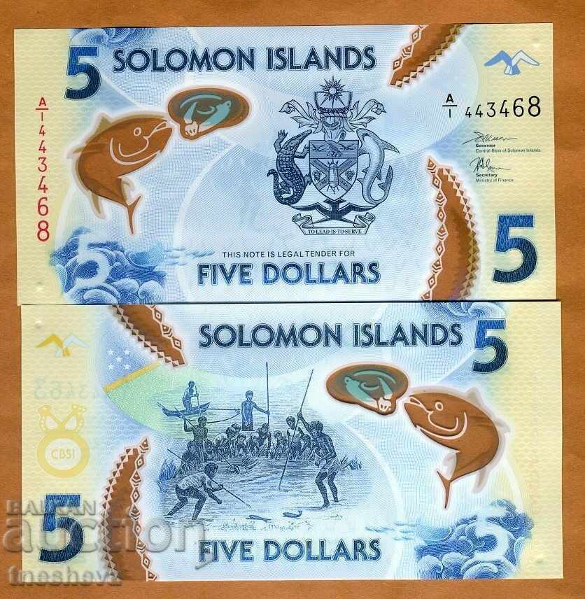 Insulele Solomon 5 USD