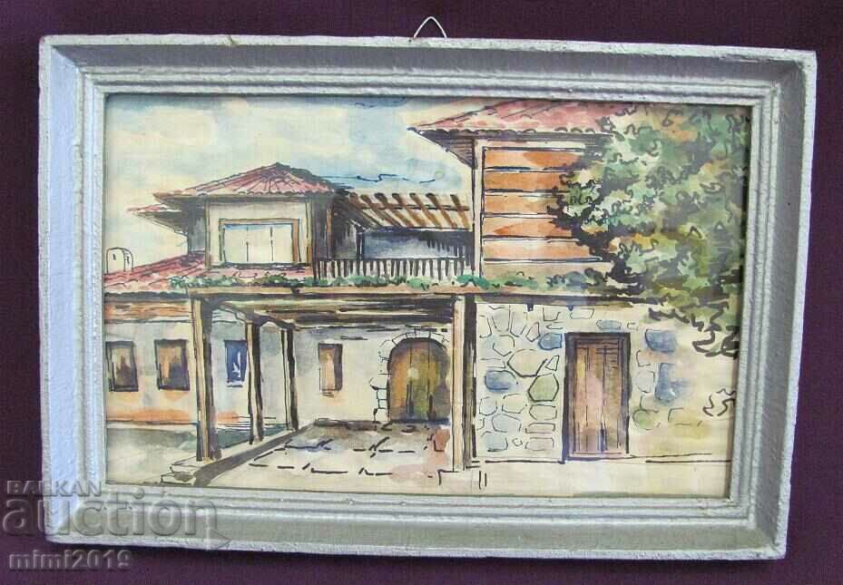 Old Painting Watercolor