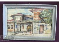 Παλιά ζωγραφική ακουαρέλα