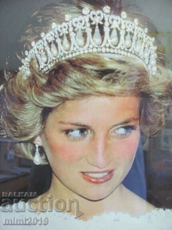 Print - Portrait of Princess Diana with price 55.00 BGN | € 28.12