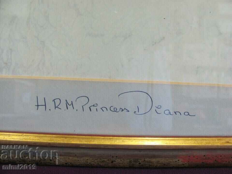 Auction  Print - Portrait of Princess Diana