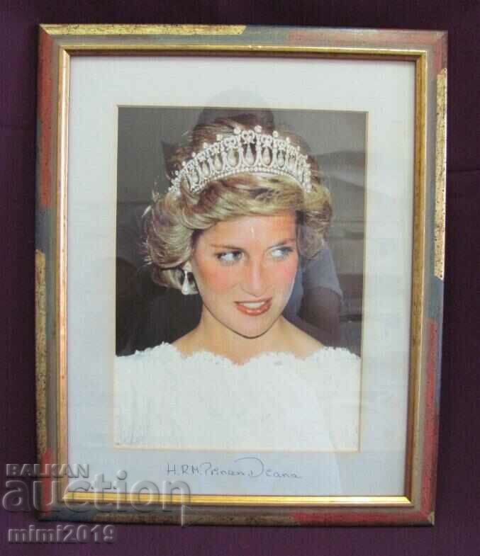 Принт- Портрет на Принцеса Даяна