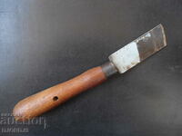 Old carpentry tool, chisel, knife