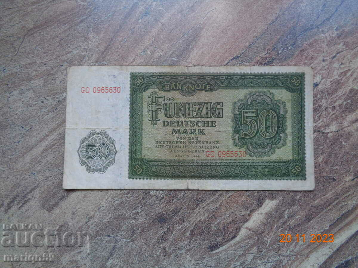 50 stamps Rare and nice GDR -1948.