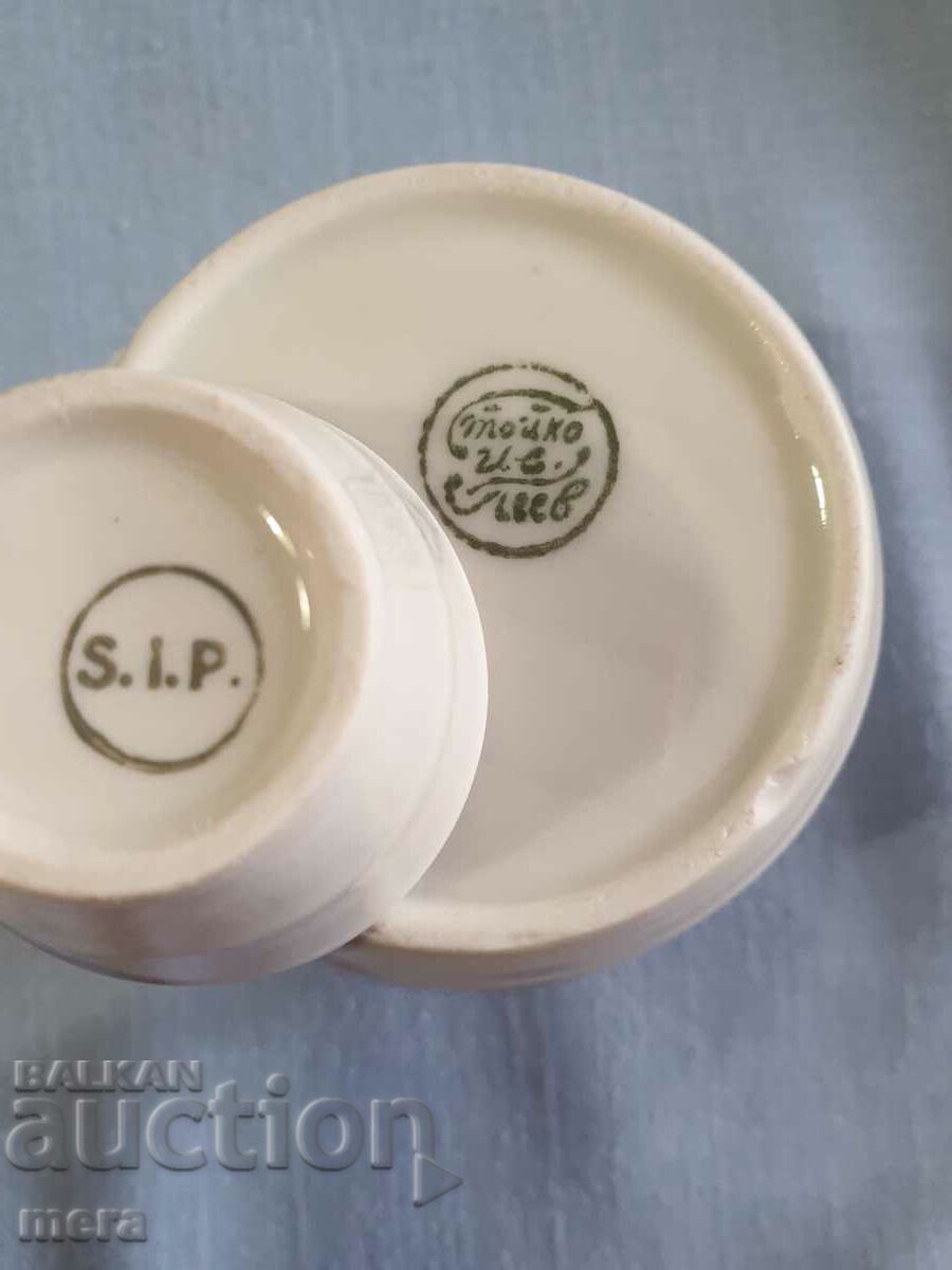 Porcelain service for heated brandy - 5 Porcelain service for heated brandy - 5