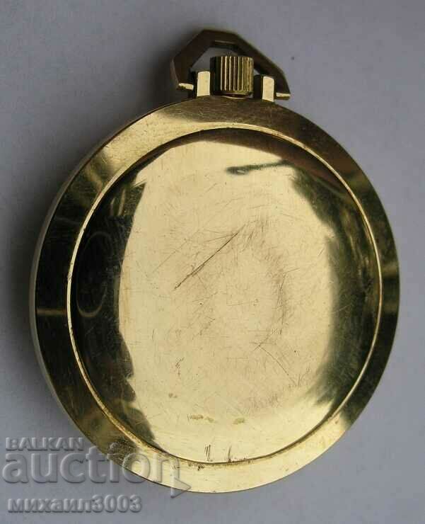 GOLD PLATED SWISS POCKET WATCH FAVOR with price 149.00 BGN | € 76.18