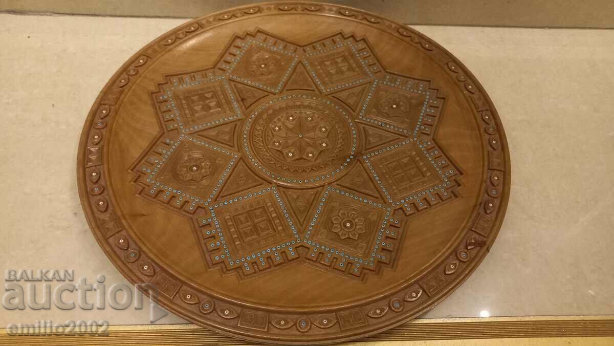 Wooden wall plate