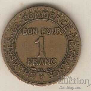 +Франция  1  франк  1924 г.