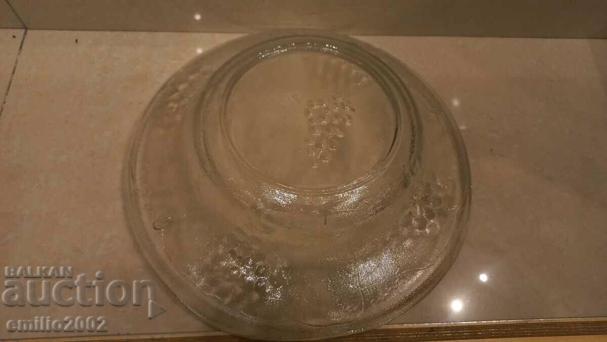 Licitație Fructera din sticla retro soc