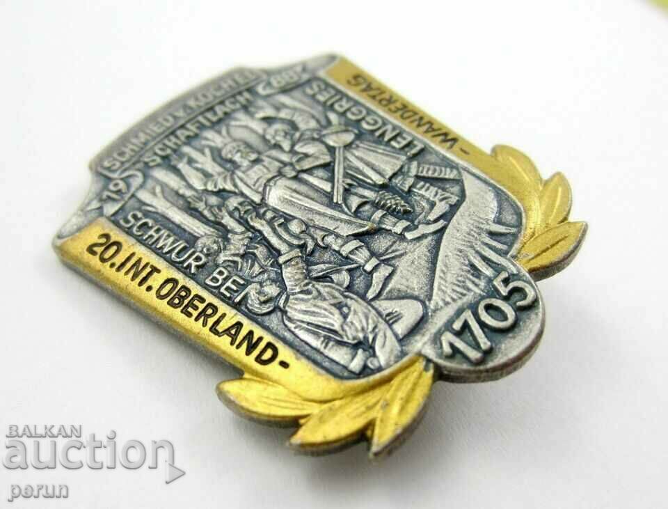 Delivery of OLD GERMAN TOURIST BADGE Delivery of OLD GERMAN TOURIST BADGE