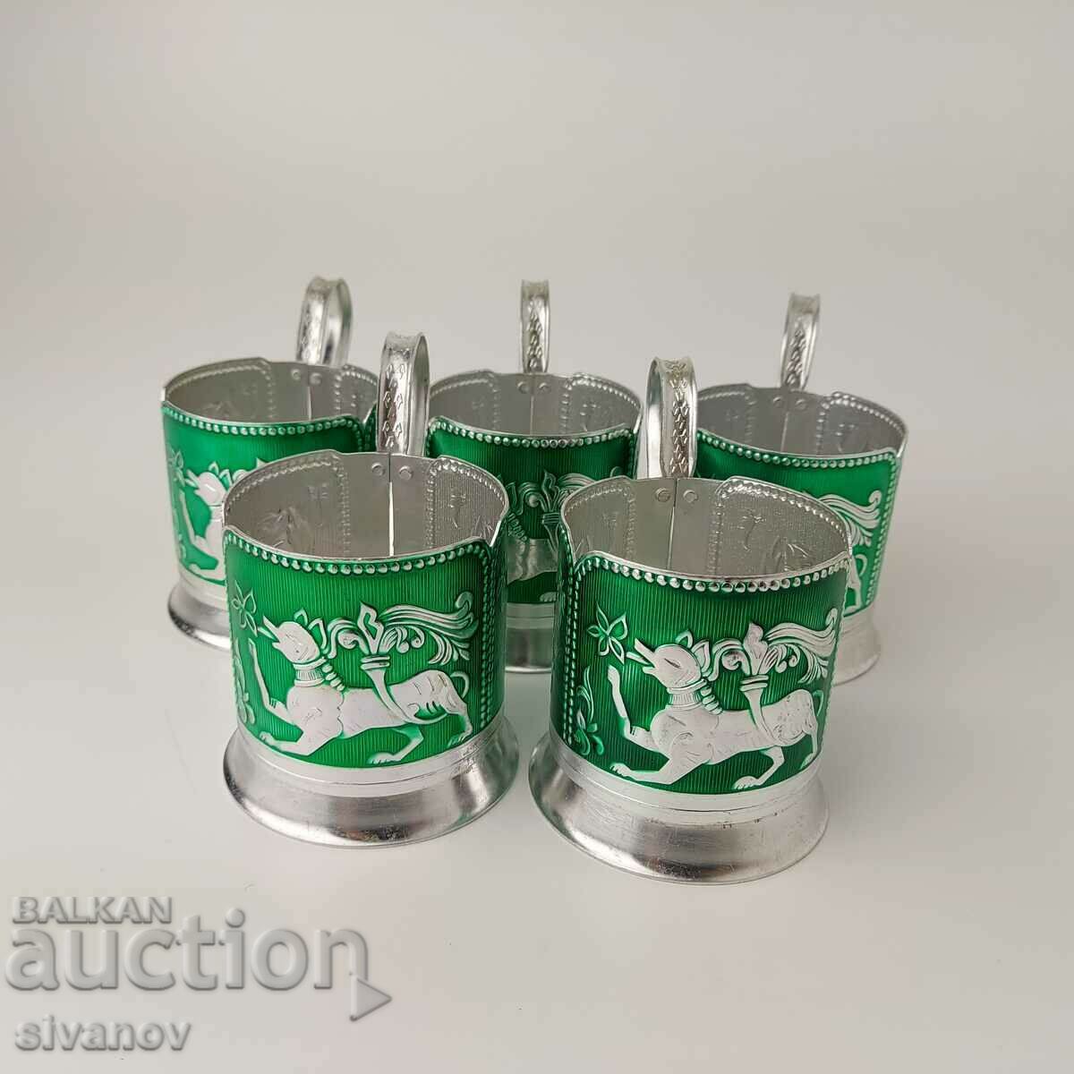 Old set of 5 set USSR service #5416 with price 29.99 BGN | € 15.33 Old set of 5 set USSR service #5416 with price 29.99 BGN | € 15.33