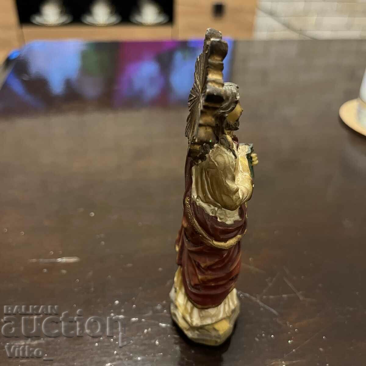 Ceramic (biscuit) figurine Jesus Christ with price 8.00 BGN | € 4.09 Ceramic (biscuit) figurine Jesus Christ with price 8.00 BGN | € 4.09