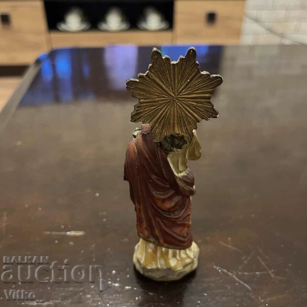 Auction Ceramic (biscuit) figurine Jesus Christ Auction Ceramic (biscuit) figurine Jesus Christ