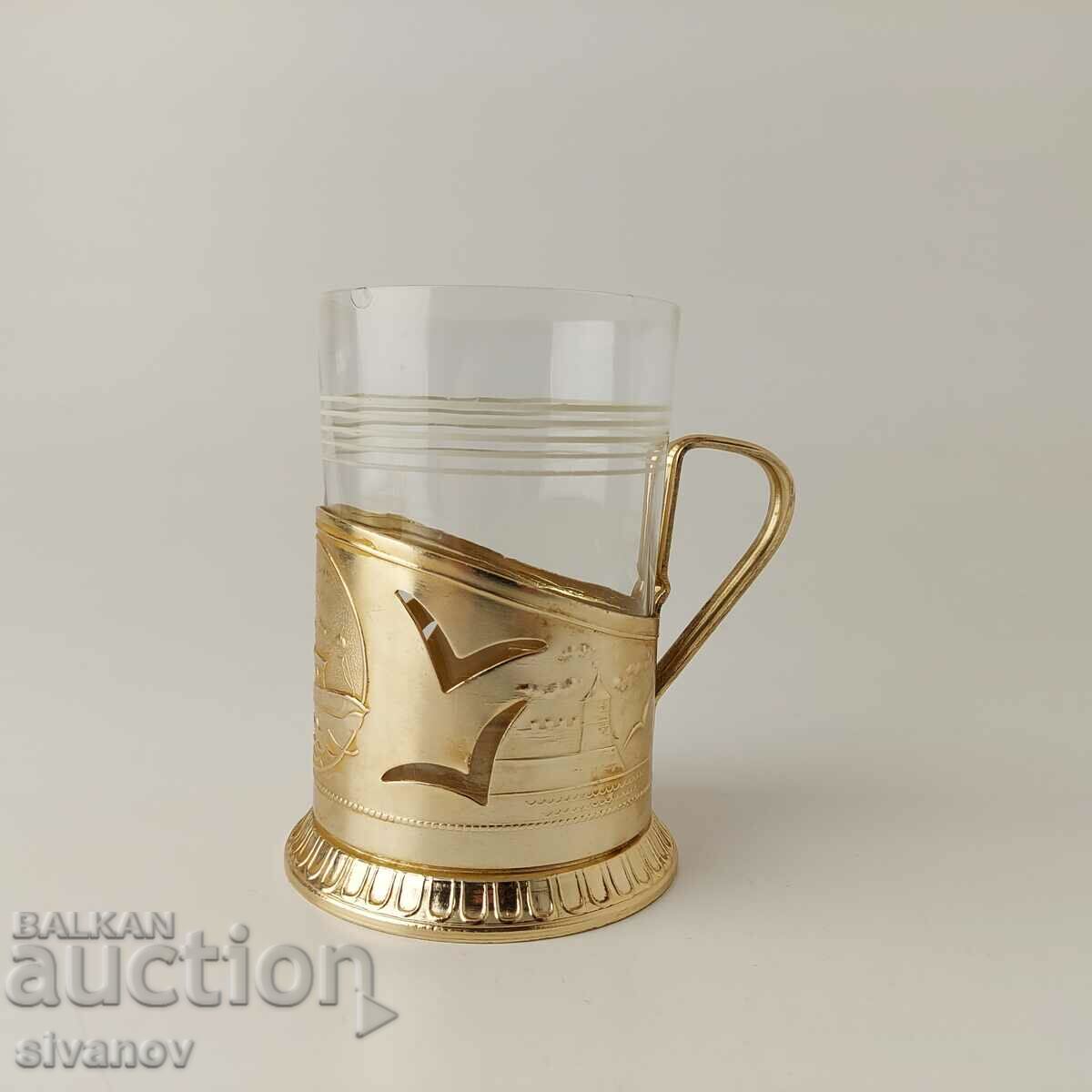 Old USSR Gorky Tea Cup Coaster #5421 with price 9.99 BGN | € 5.11 Old USSR Gorky Tea Cup Coaster #5421 with price 9.99 BGN | € 5.11