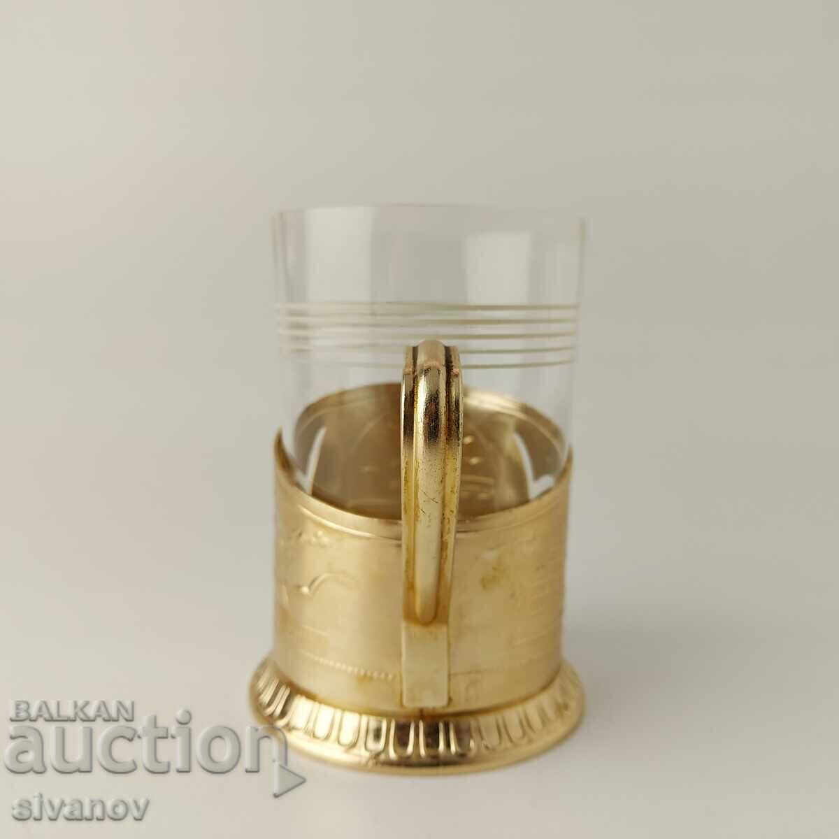 Auction Old USSR Gorky Tea Cup Coaster #5421 Auction Old USSR Gorky Tea Cup Coaster #5421