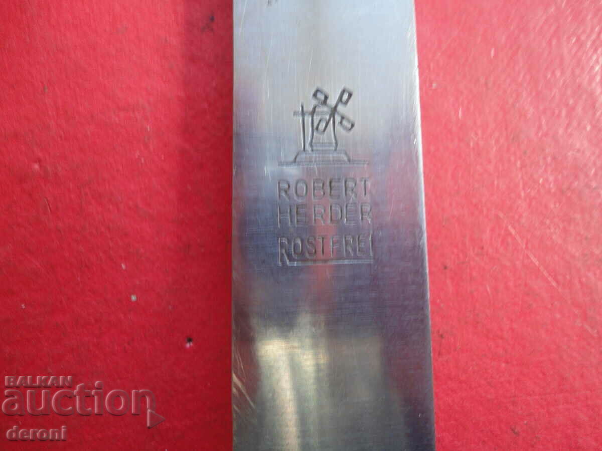 German Robert Herder knife with price 30.00 BGN | € 15.34 German Robert Herder knife with price 30.00 BGN | € 15.34