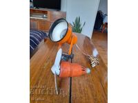 Lampă veche de masă, ventilator