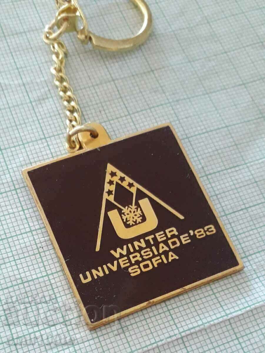 Key ring Winter Universiade Sofia 83 with price 3.00 BGN | € 1.53