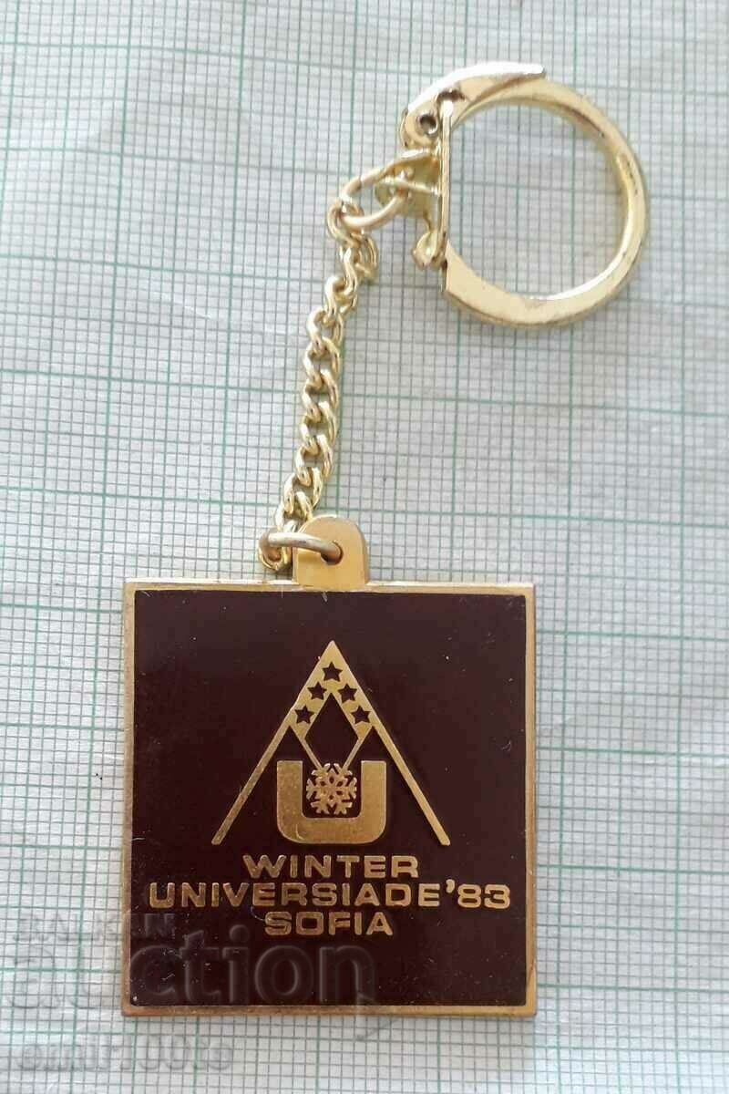 Key ring Winter Universiade Sofia 83