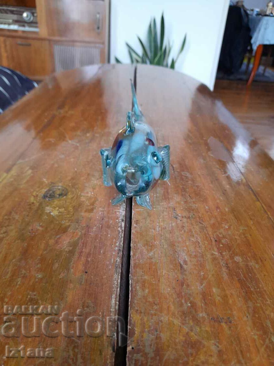 Glass figure, figurine, fish with price 33.00 BGN | € 16.87 Glass figure, figurine, fish with price 33.00 BGN | € 16.87