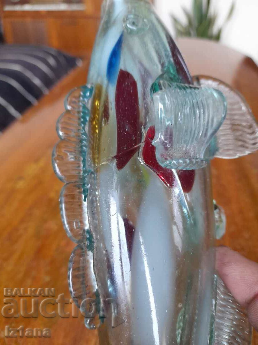 Glass figure, figurine, fish - 5 Glass figure, figurine, fish - 5
