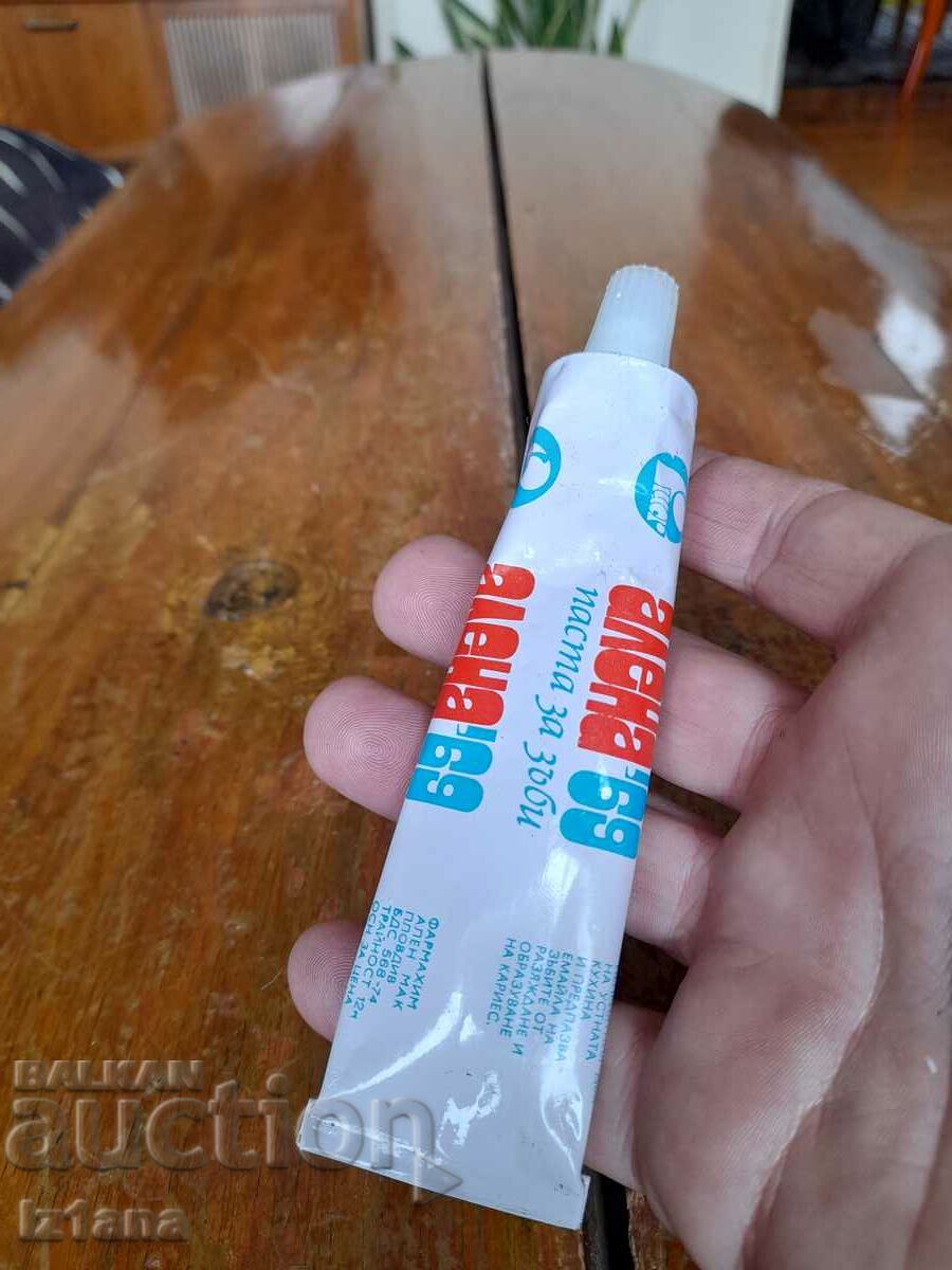 Auction Old toothpaste Alena 69 Auction Old toothpaste Alena 69