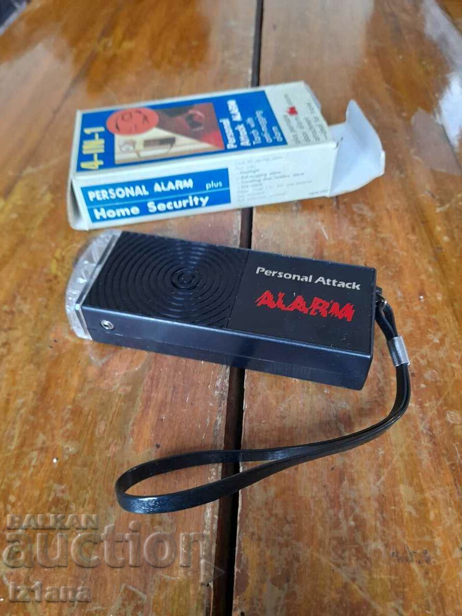 Auction Old personal alarm Auction Old personal alarm