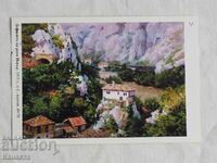 Card reproduction Krum Dzhakov Iskra gorge K 398