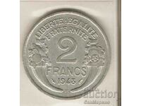 +Франция  2  франка  1948 г. В